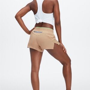 Fabletics Tan Athletic Shorts for Women